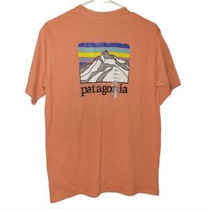 Patagonia Line Logo Ridge Pocket RESPONSIBILI-TEE  Men’s S NWT